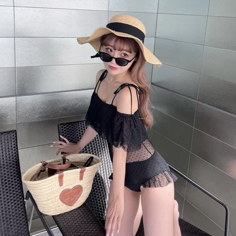 treat ürself トリートユアセルフ 水着 黒 treat ürself トリートユアセルフ 水着 黒 Treat urself