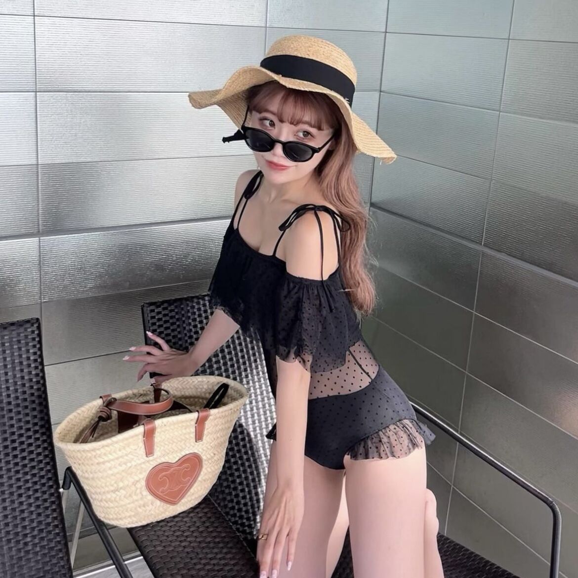 Treat ürself トリートユアセルフ 水着 ブラック Treat ürself