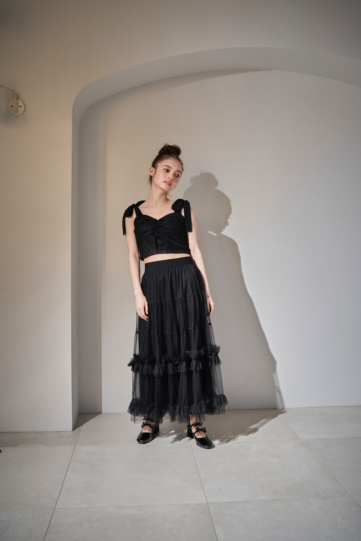 Treat ürself volume tulle skirt