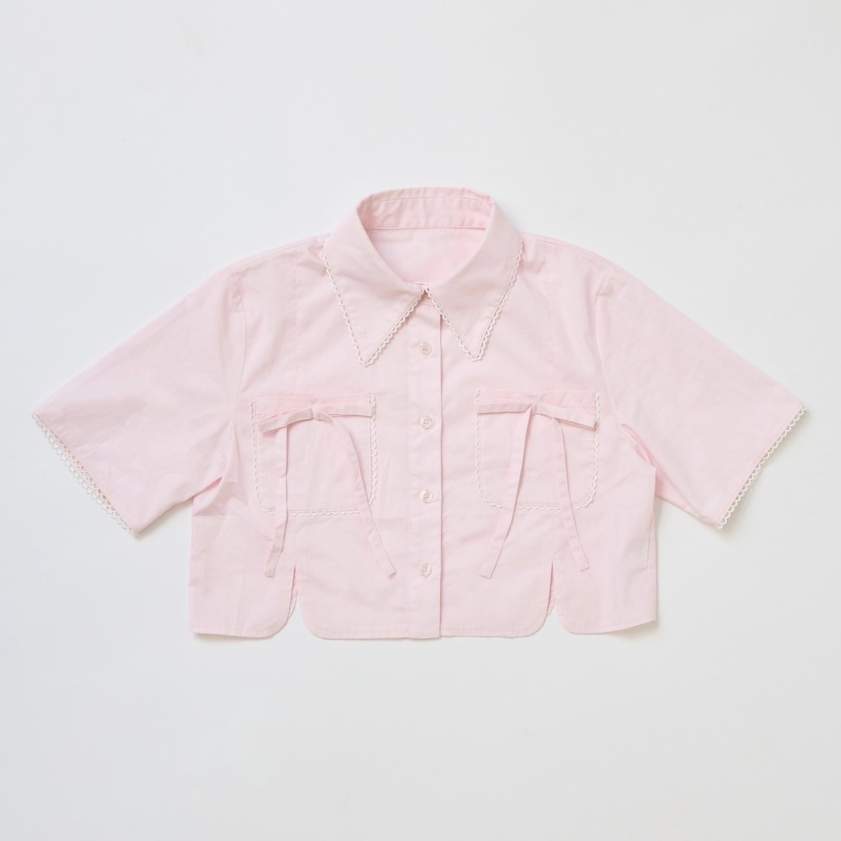 Ballet core cropped summer blouse | Treat ürself