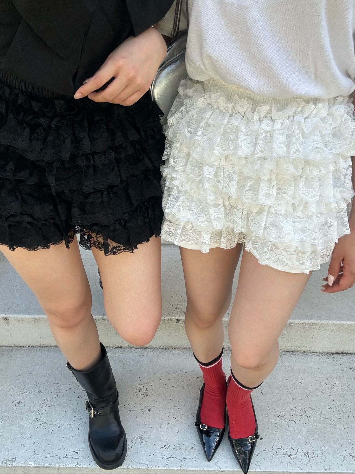 Treat ürself girly lace tutu チュチュ ホワイト