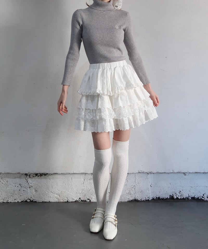 Floral cotton mini skirt | Treat ürself