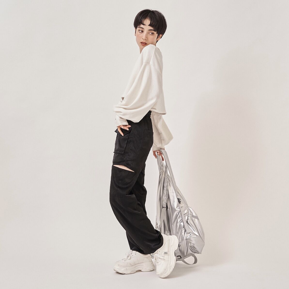 Treat Ürself カーゴパンツ　トリートユアセルフ Treat Ürself カーゴパンツ トリートユアセルフ milky cargo