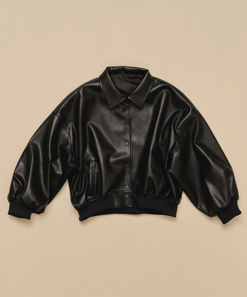 【新品】Treat ürself mannish leather jacket Treat urself 