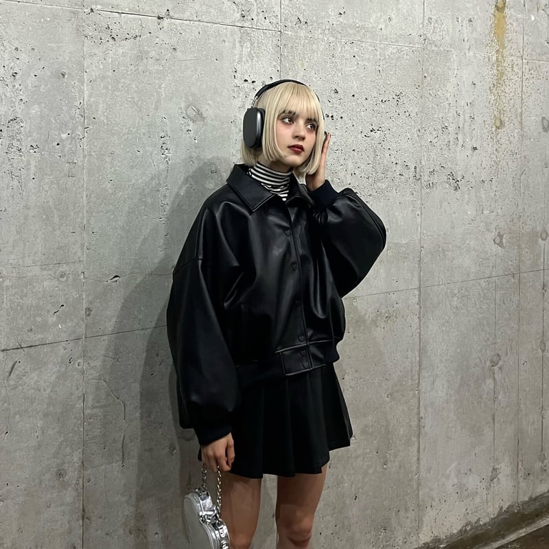 【ずー】Treat Ürself トリートユアセルフ レザージャケット 新品treat ürself レザージャケット