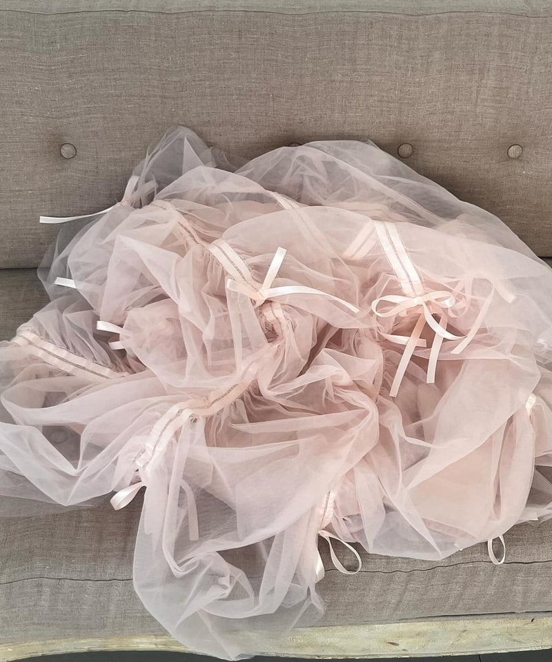 Ballerina” drawstring ribbon skirt (pink) | Tr Ballerina” drawstring ribbon skirt (pink) | Tr