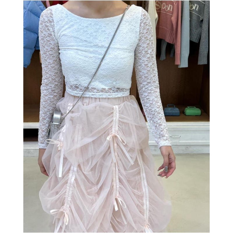 fairy tulle peplum tops Treat Ürself Ballerina fairy tulle peplum tops トリートユアセルフ｜Yahoo