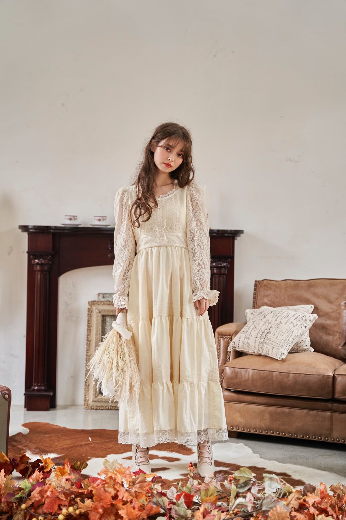 タグ付きトリートユアセルフvintage princess long dress