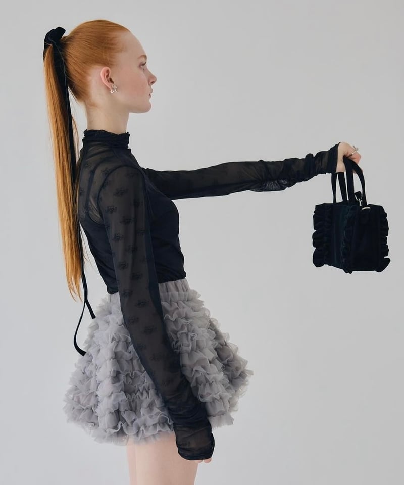 Ballerina” volume tulle balloon skirt | Treat Ballerina” volume tulle balloon skirt | Treat