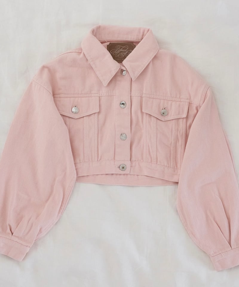 Treat ürself ピンクダウンジャケット