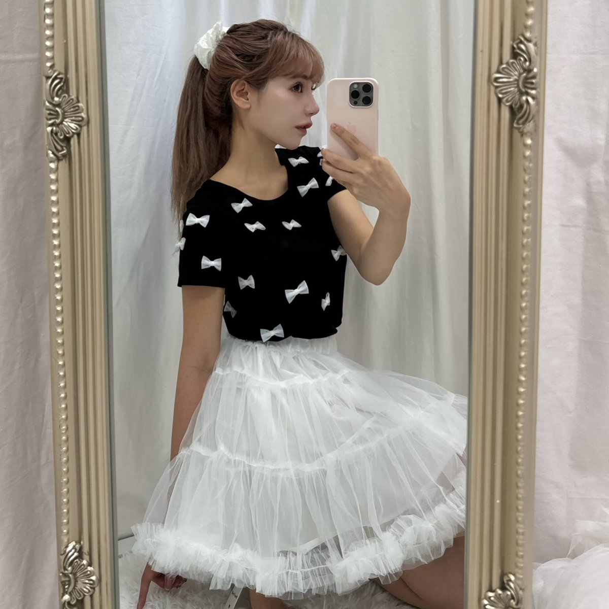 Ballerina” ribbon tulle T-shirts | Treat ürself 