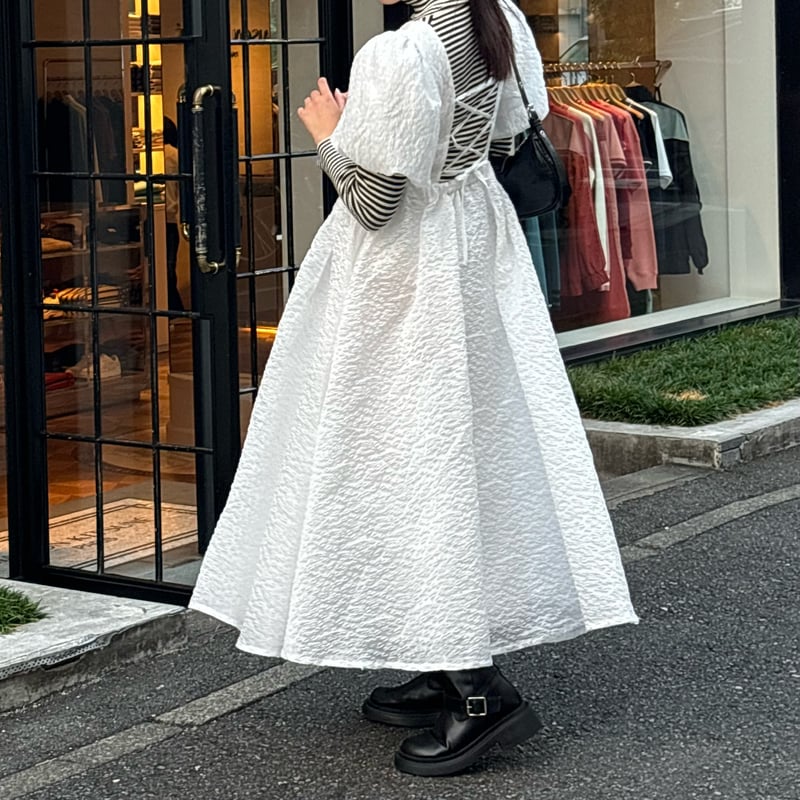 epine Jacquard balloon onepiece な様専用】♡epine ワンピ epine