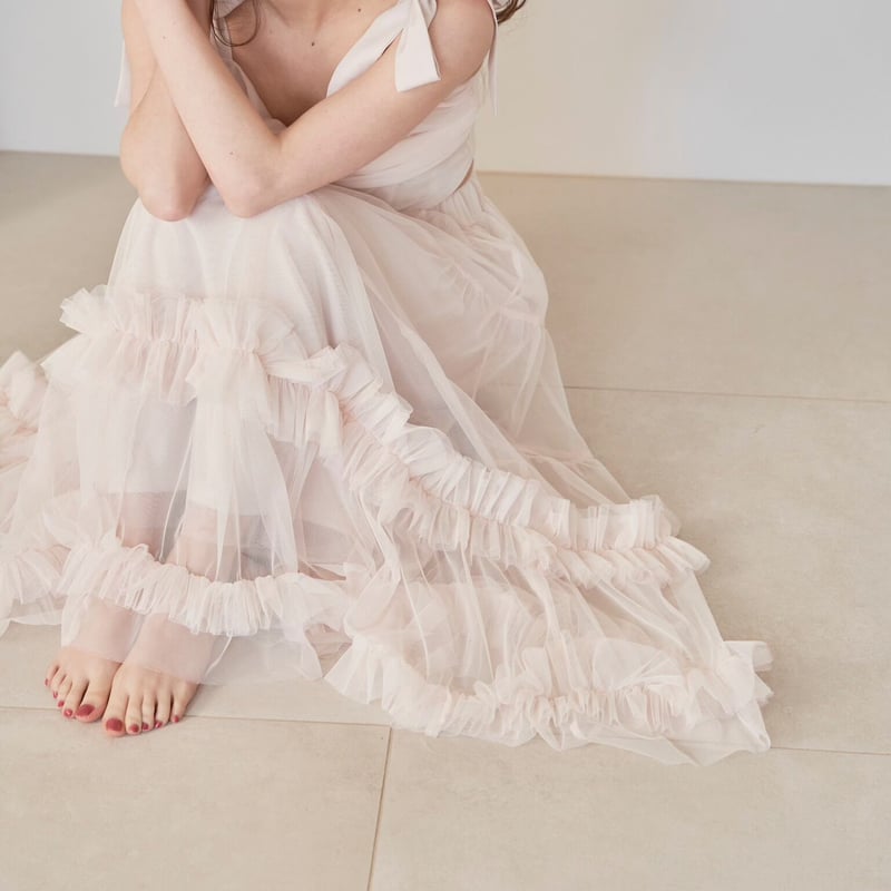 TreatÜrself Ballerina ribbon tulle skirt Treatürself Ballerina ribbon tulle skirt - メルカリ