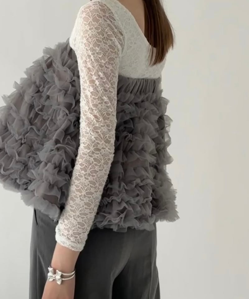 Ballerina” volume tulle balloon skirt | Treat Ballerina” volume tulle balloon skirt | Treat