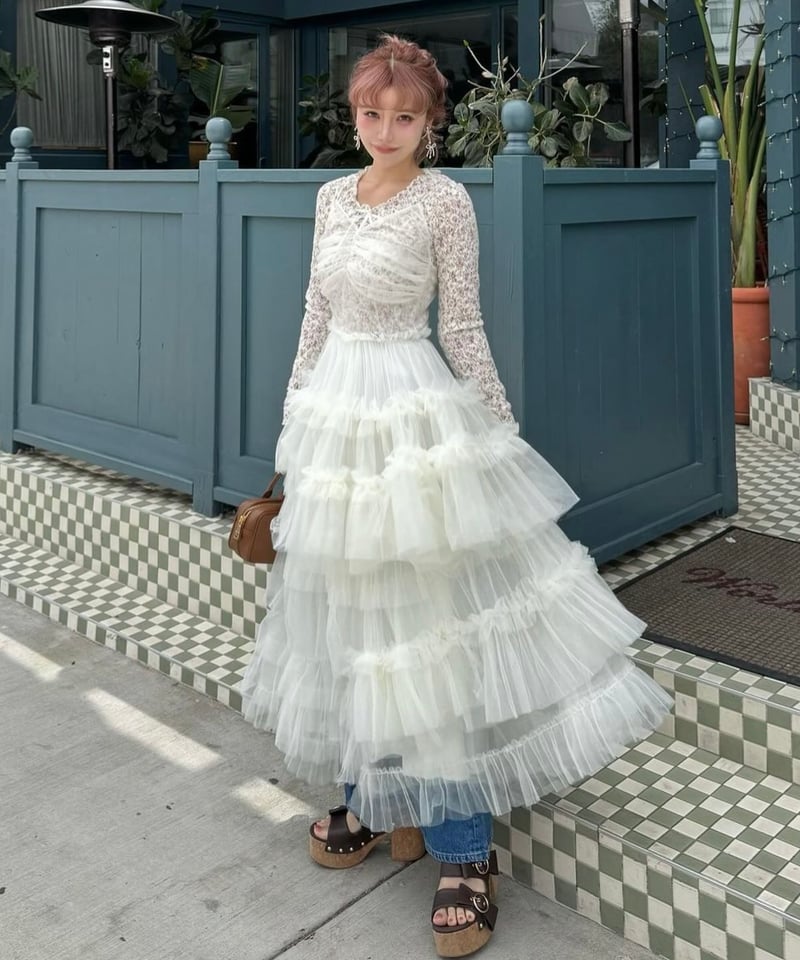 Ballerina” fairy tulle dress(white) | Treat ür