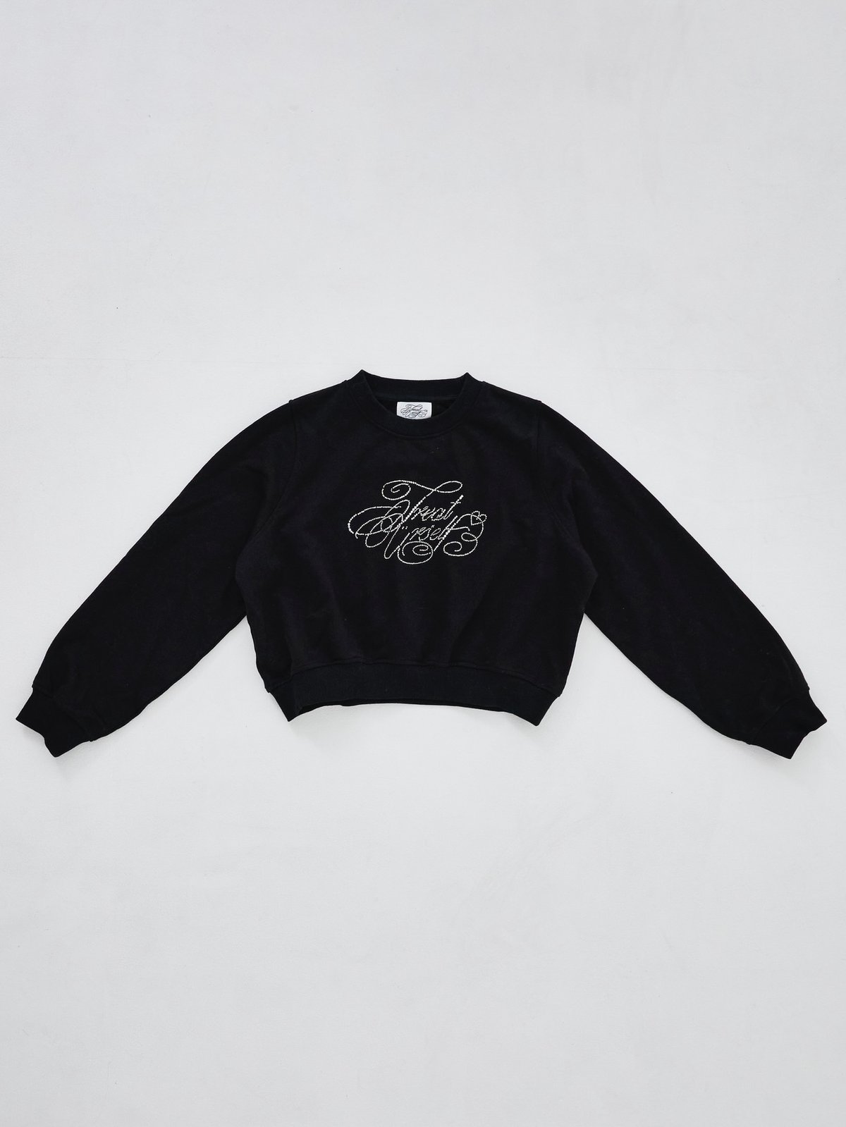 Treat Ürself logo rhinestone sweat | Treat ürself Treat Ürself logo rhinestone sweat | Treat ürself