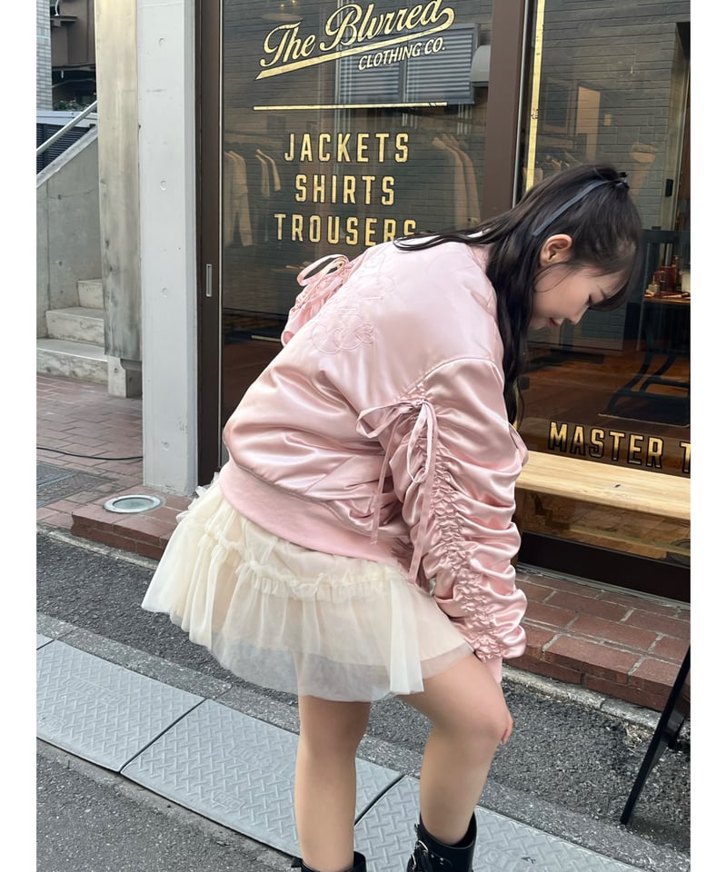 Girly ribbon MA-1(pink) | Treat ürself Girly ribbon MA-1(pink) | Treat ürself