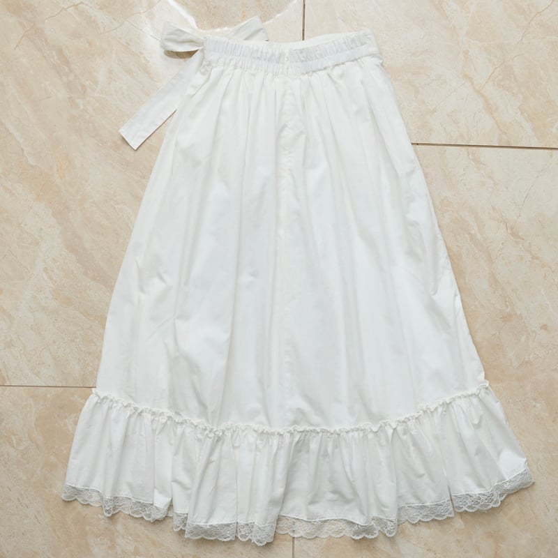 treatürself Angel ribbon asymmetry skirt