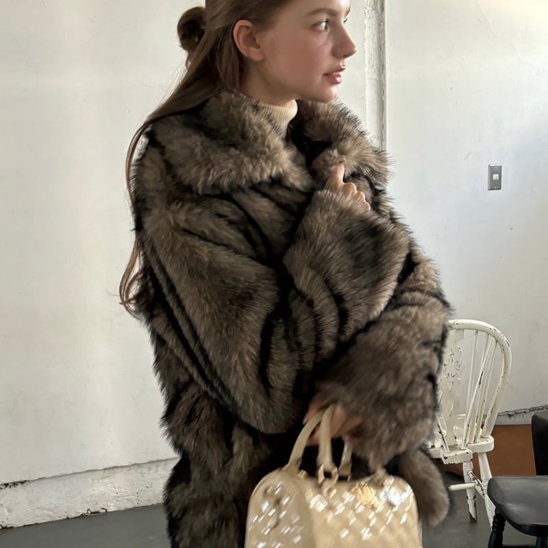 Treat Ürself fox fur coat | Treat ürself