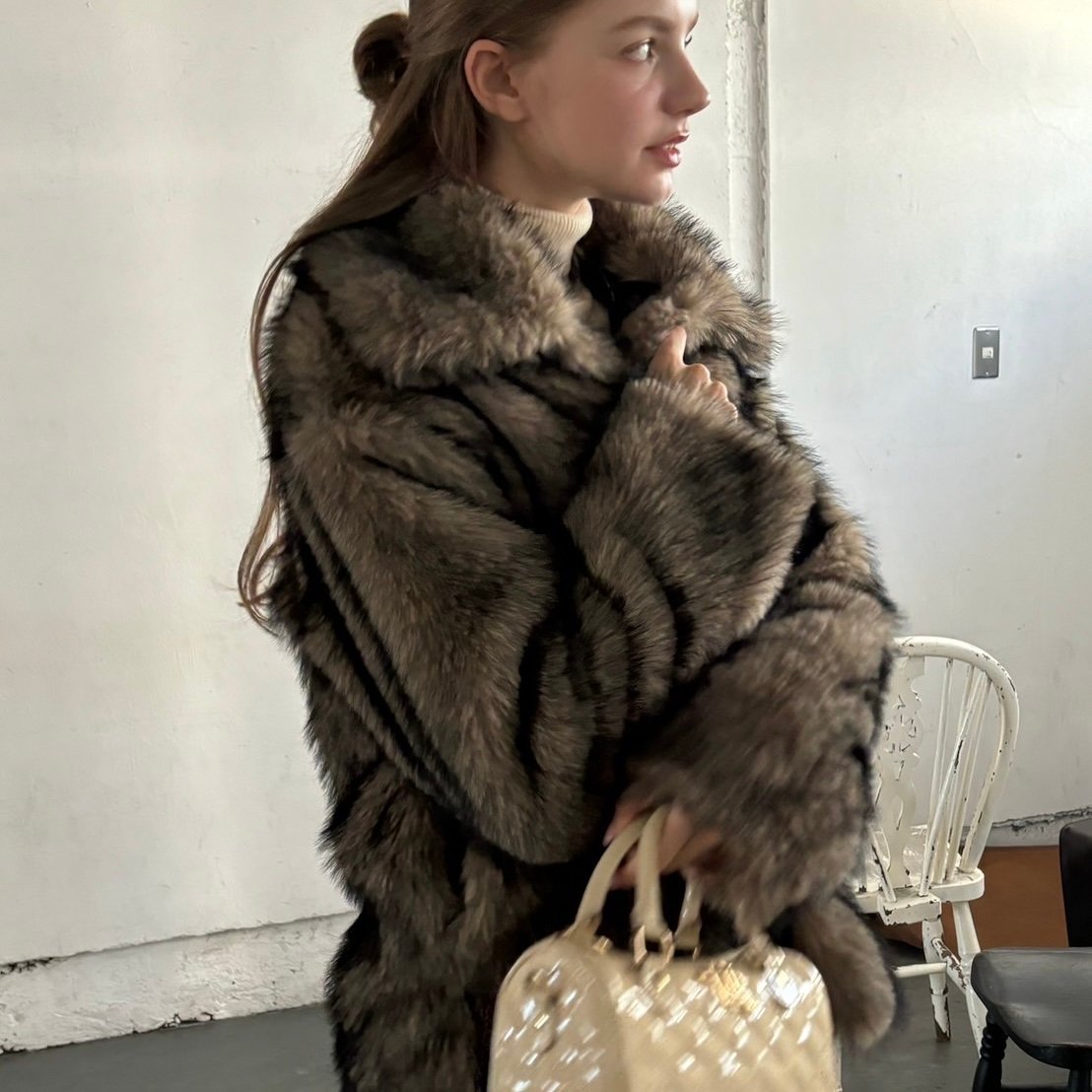 Treat Ürself fox fur coat | Treat ürself Treat Ürself fox fur coat | Treat ürself