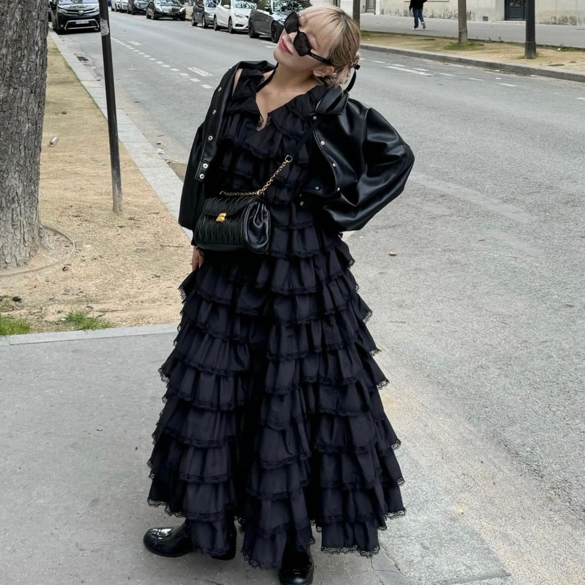 angel wings long dress (black) | Treat ürself angel wings long dress (black) | Treat ürself