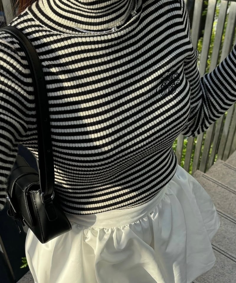 Treat Ürself logo turtle neck knit | Treat ürself