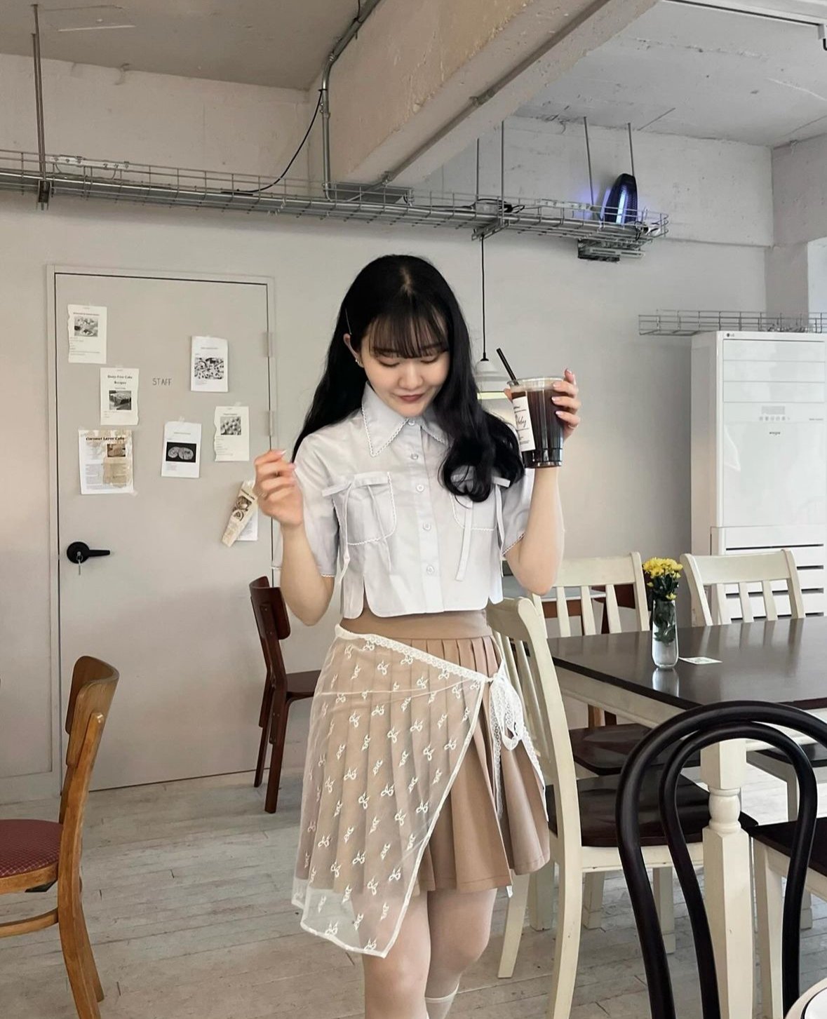 Ballet core cropped summer blouse | Treat ürself 