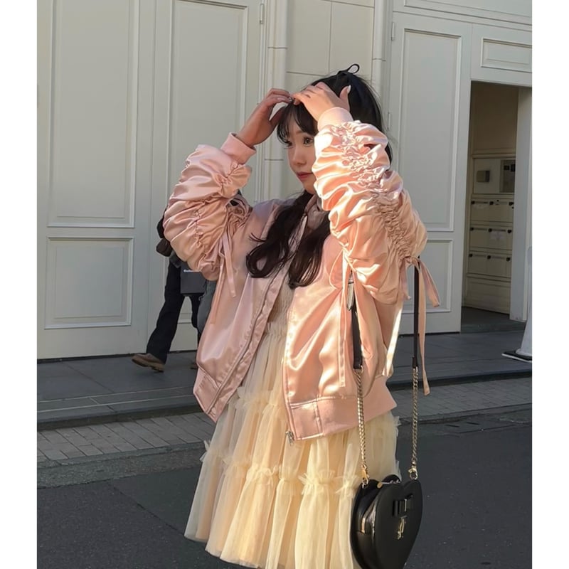 treat urself トリートユアセルフ Girly ribbon MA-1