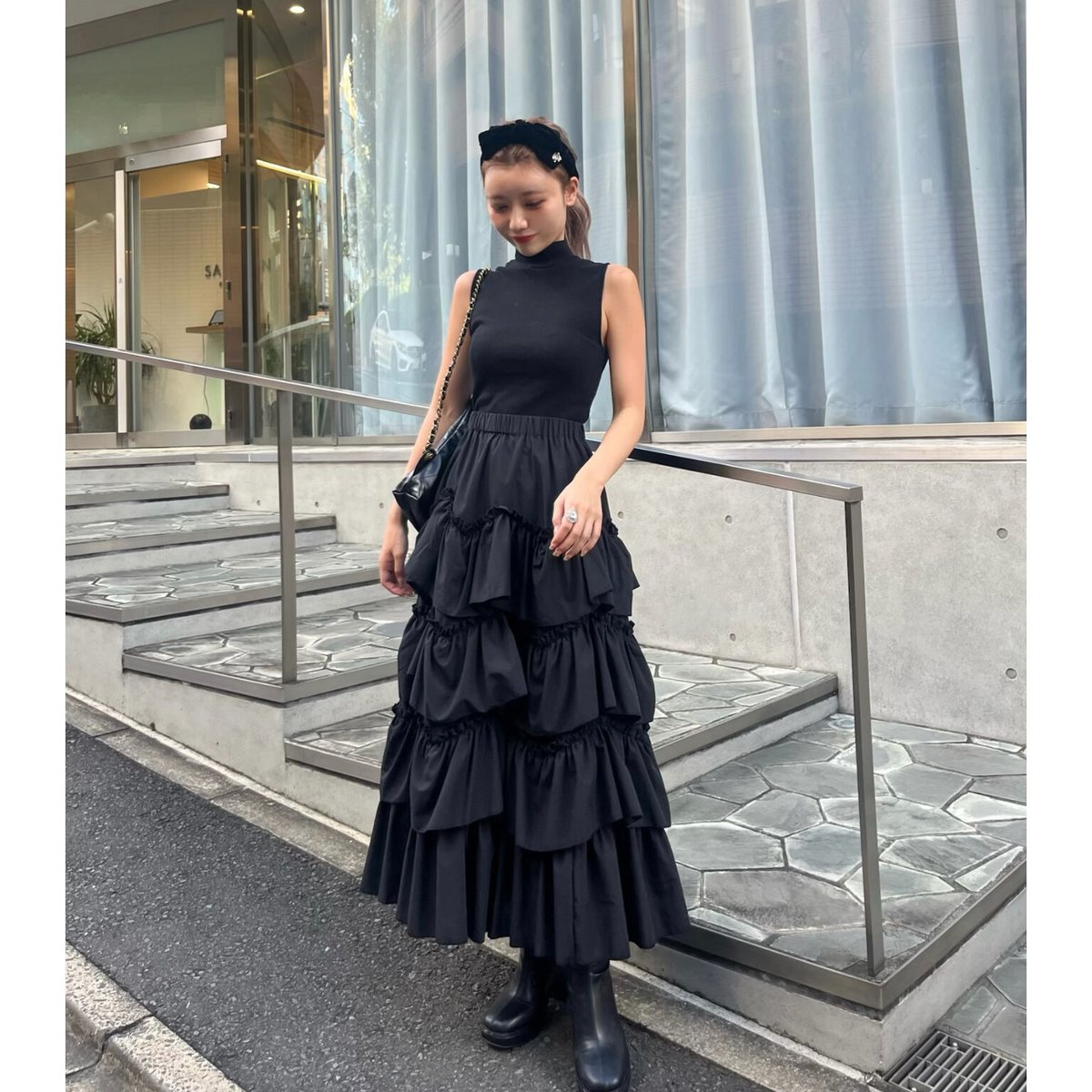 treat ürself Ballerina pure tieredskirt treaturself】Ballerina pure tiered skirt（Ballerina pure