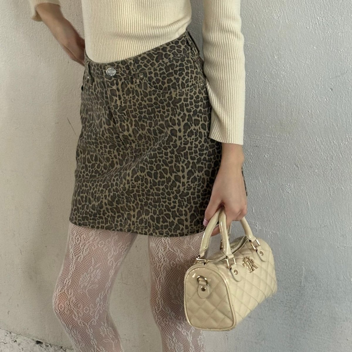 leopard mini skirt | Treat ürself leopard mini skirt | Treat ürself