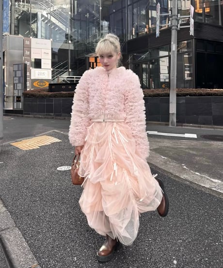 "Ballerina" volume tulle jacket