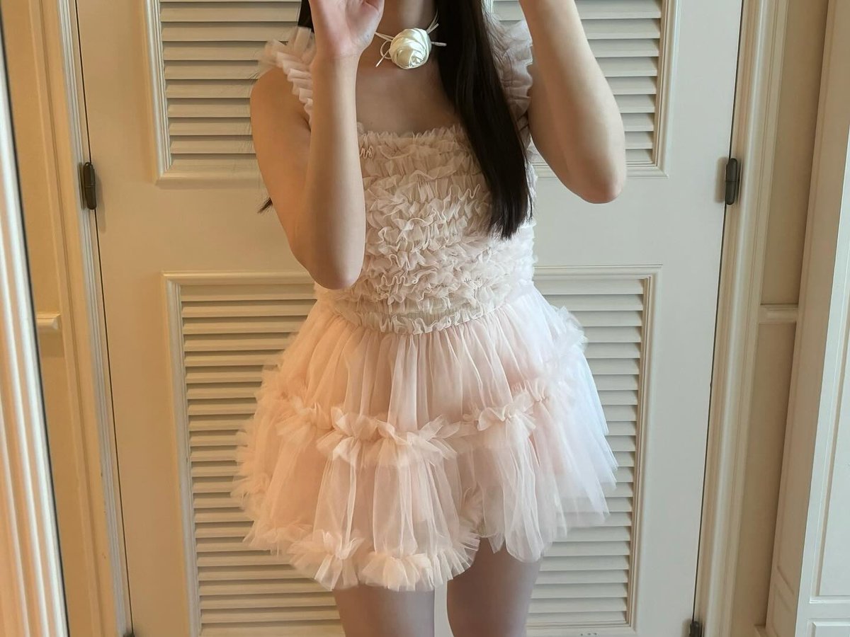 Treat ürself バレリーナフェアリーチュールドレス　ピンク 新品Treat ürself バレリーナフェアリーチュールドレスピンク