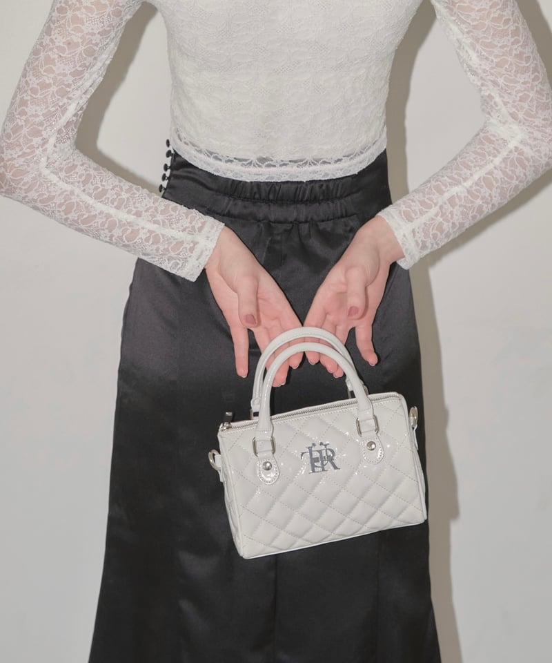 quilting boston mini bag | Treat ürself quilting boston mini bag | Treat ürself