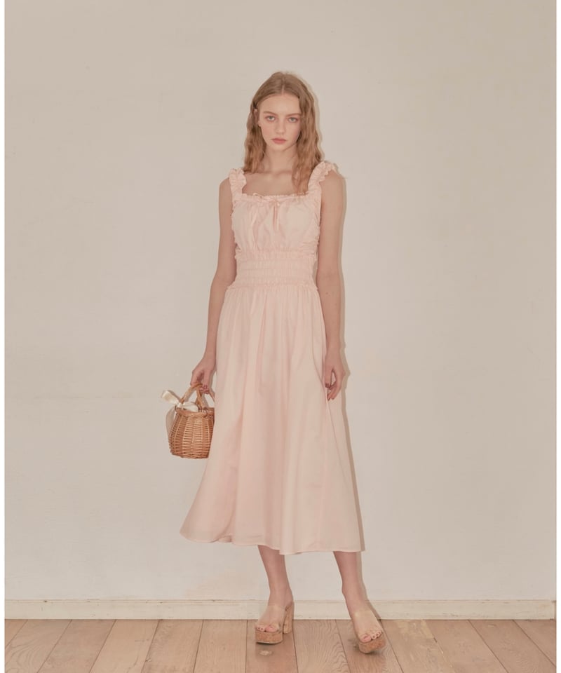 cotton pure summer one-piece (pink) | Treat ürself