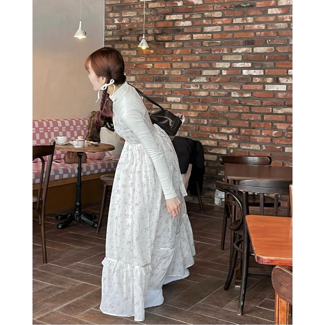 Floral vintage like dress | Treat ürself
