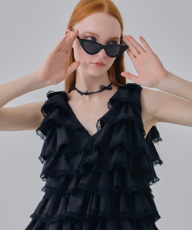 angel wings long dress (black) | Treat ürself angel wings long dress (black) | Treat ürself