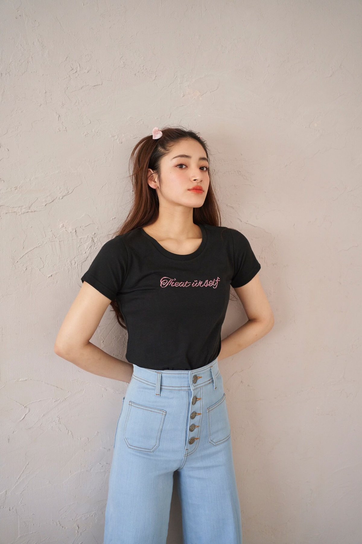 Treat Girl's glitter logo T-shirts | Treat ürself