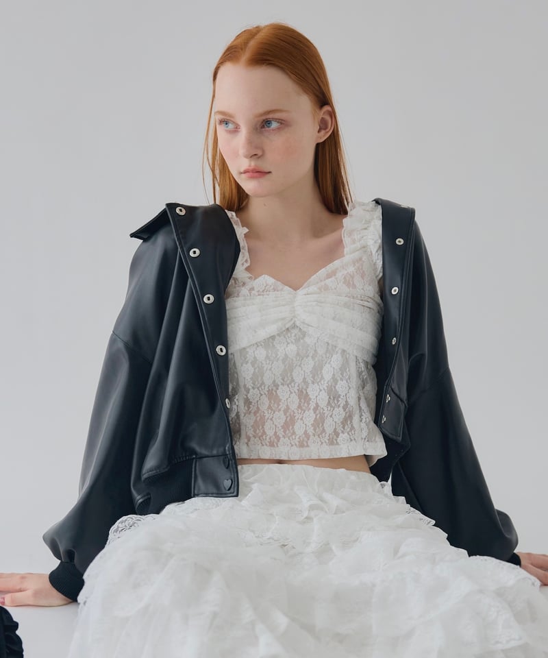 girly lace frill bustier | Treat ürself girly lace frill bustier | Treat ürself
