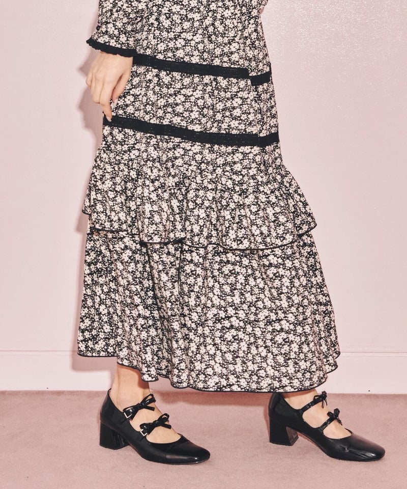 original ribbon girly pumps(black) | Treat ürself original ribbon girly pumps(black) | Treat ürself