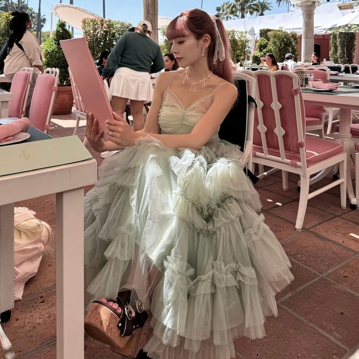 Ballerina” fairy tulle dress(mint) | Treat ürself Ballerina” fairy tulle dress(mint) | Treat ürself