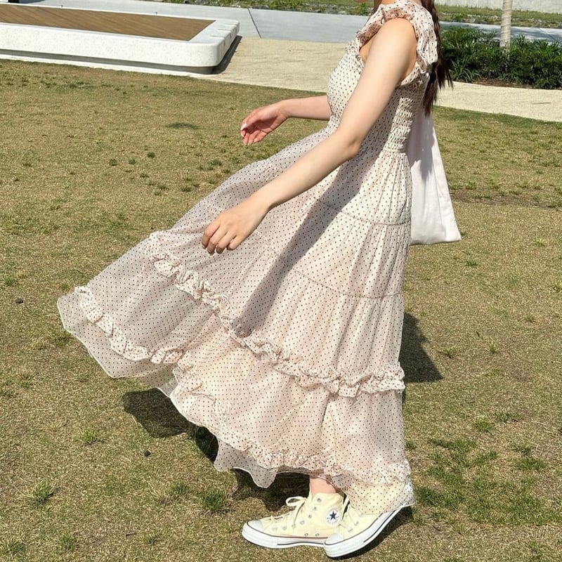 treatürself Ballerina dot tulle onepiece