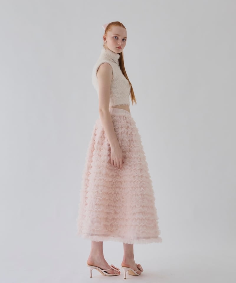 Ballerina” volume tulle long skirt | Treat ürself Ballerina” volume tulle long skirt | Treat ürself
