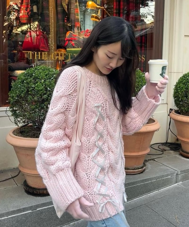 vintage like big cable knit | Treat ürself