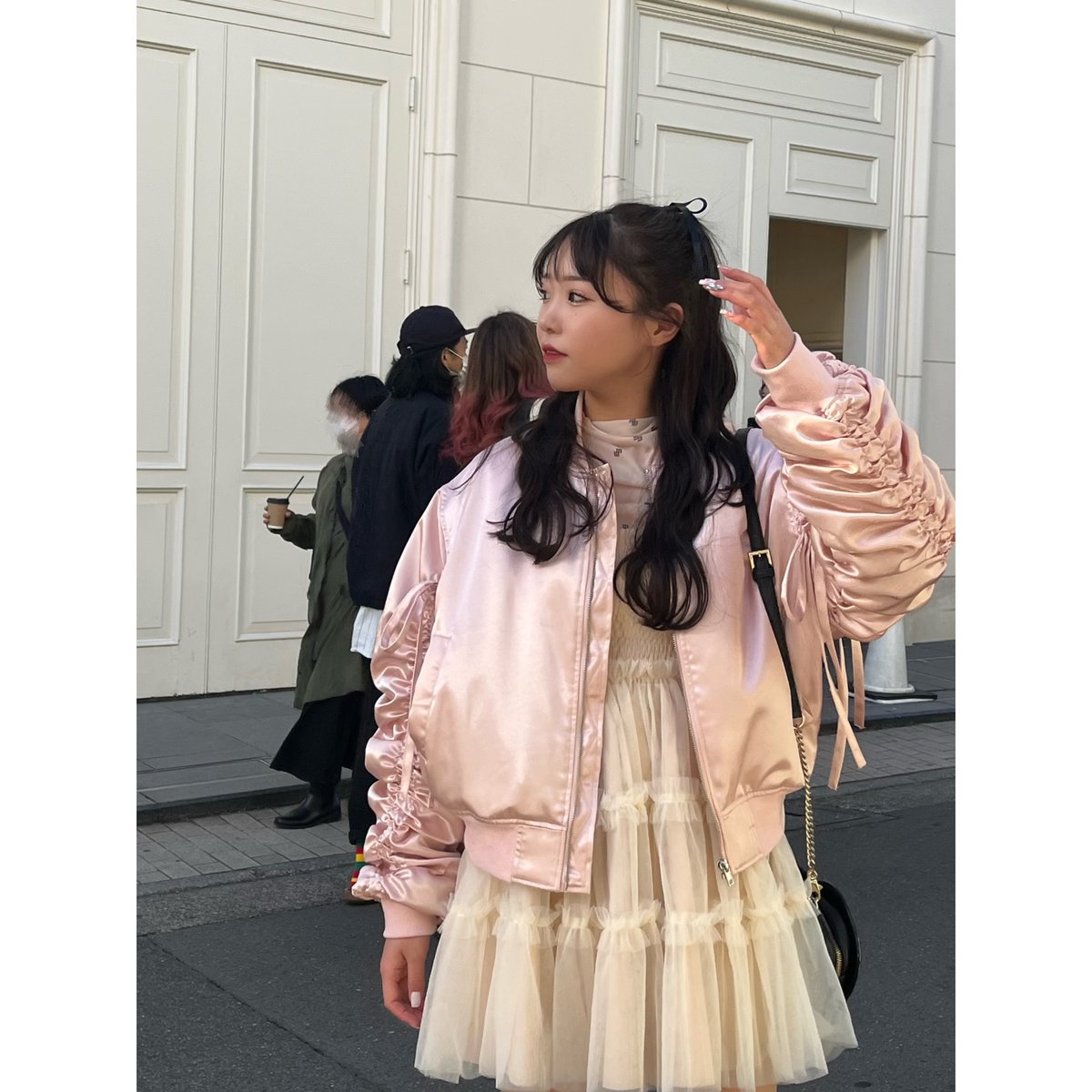 Girly ribbon MA-1(pink) | Treat ürself Girly ribbon MA-1(pink) | Treat ürself