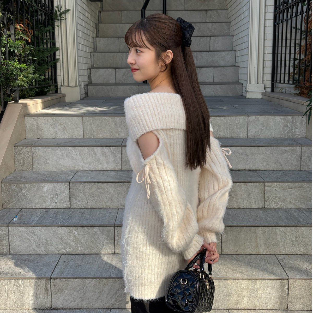 トリートユアセルフ soft girl knit like one-piece トリートユアセルフ soft girl knit like one-piece