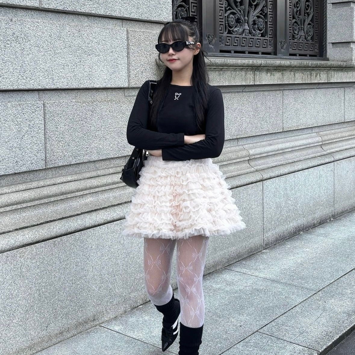 Ballerina” volume tulle balloon skirt | Treat 