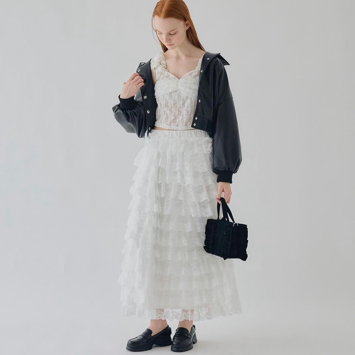girly lace frill long skirt | Treat ürself girly lace frill long skirt | Treat ürself