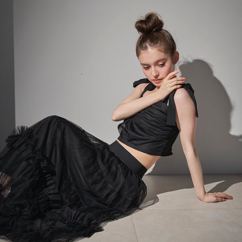 treat urself ballerina ribbon tulle セット Ballerina