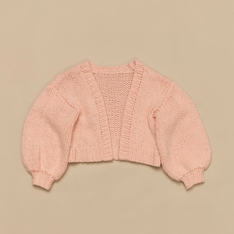 knit cardigan pink Treat Ürself