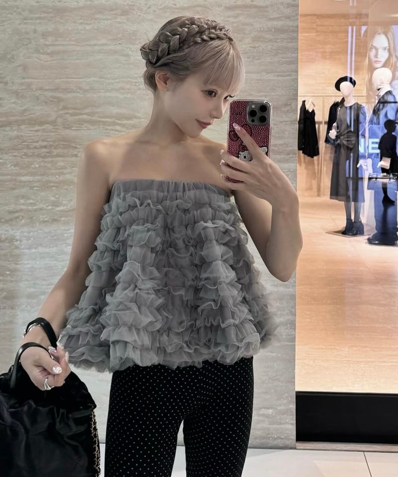 Ballerina” volume tulle balloon skirt | Treat Ballerina” volume tulle balloon skirt | Treat